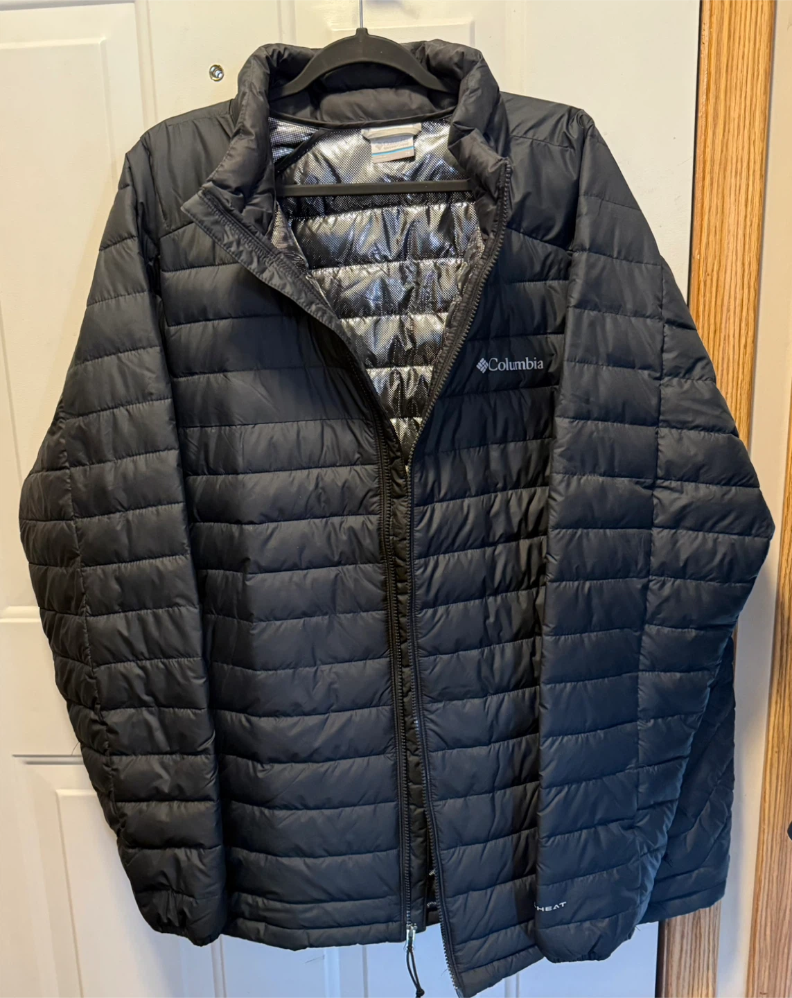 Men’s XXL Columbia Black Puffer Jacket