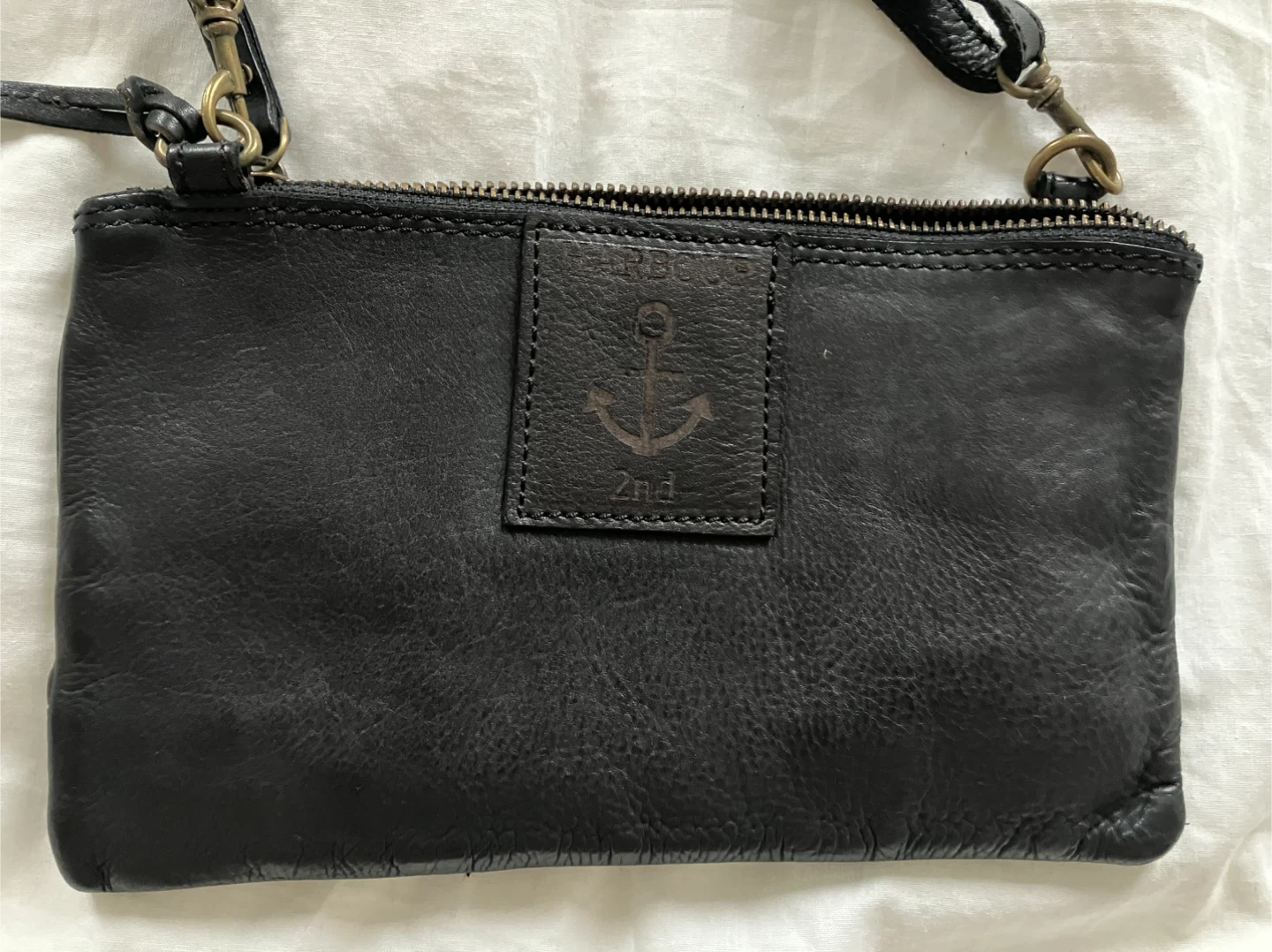 Harbour 2nd Black Leather Crossbody Bag - photo 4