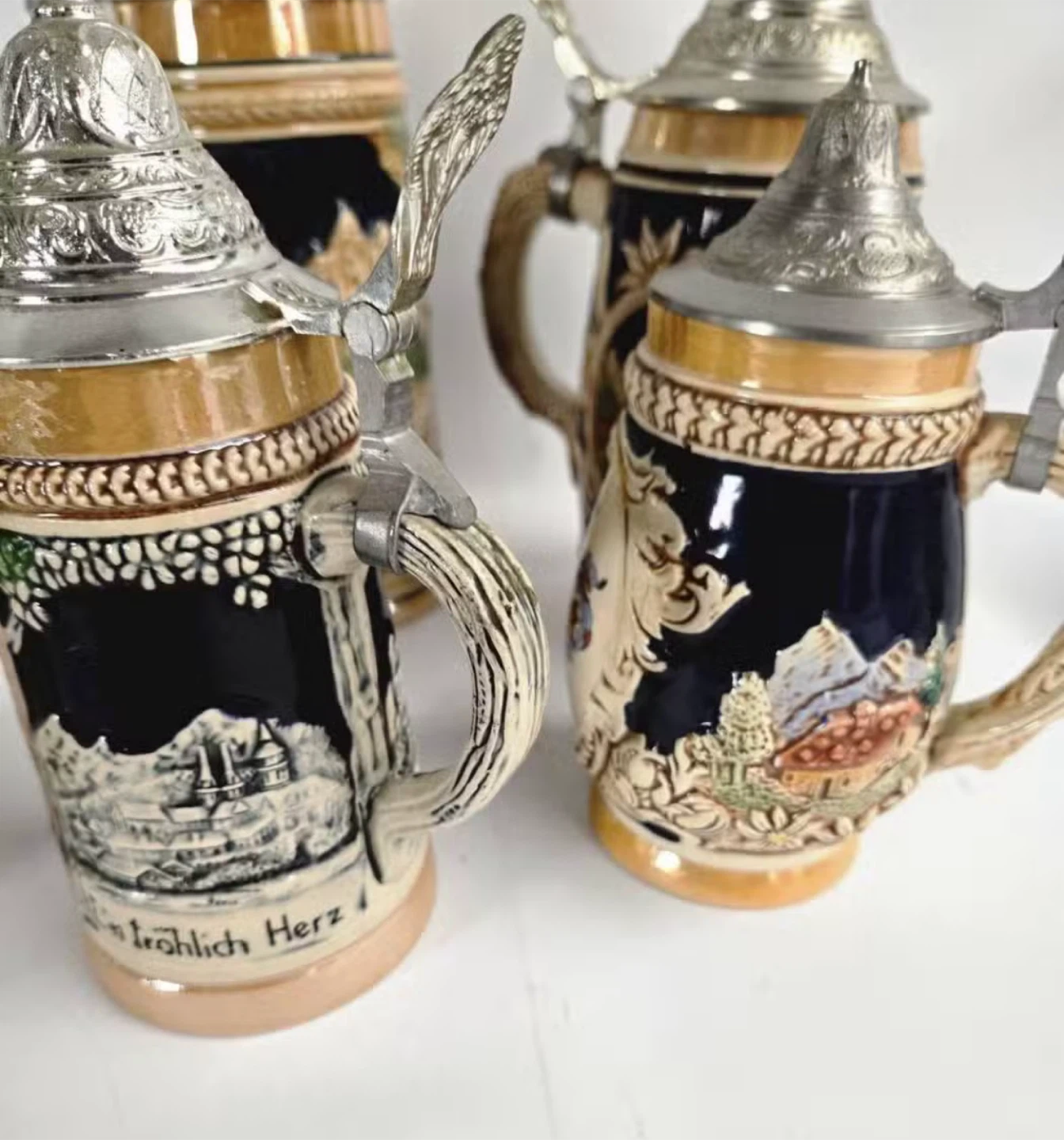 Vintage German Beer Stein Collection - photo 2