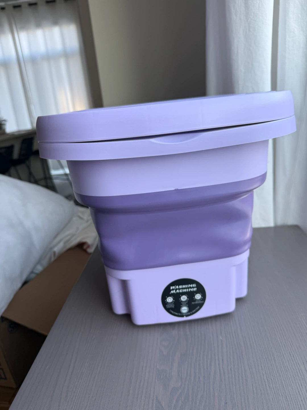 Portable Folding Mini Washing Machine - Lavender