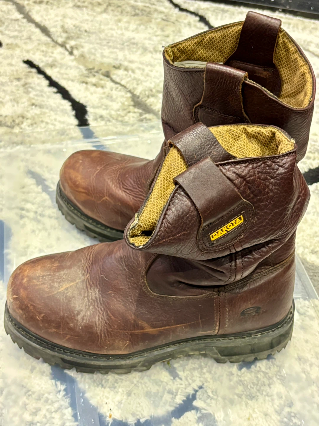 Dakota T-Max Brown Work Boots Size 8.5 - photo 3