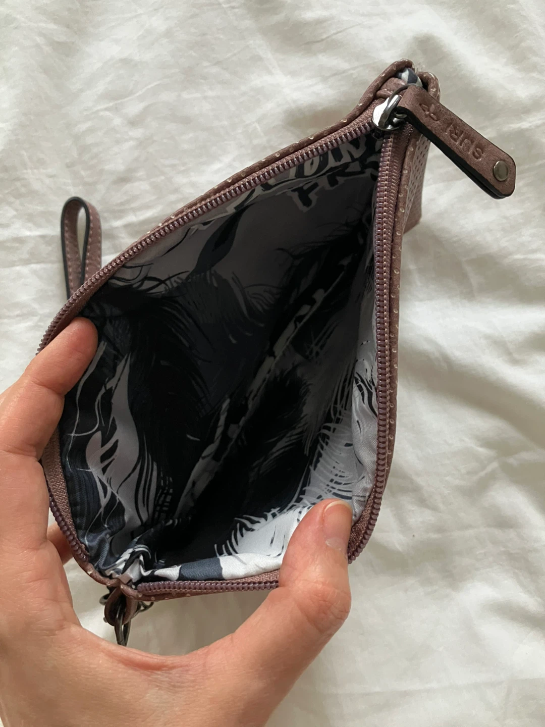 Suri Mauve Wristlet Clutch - photo 5