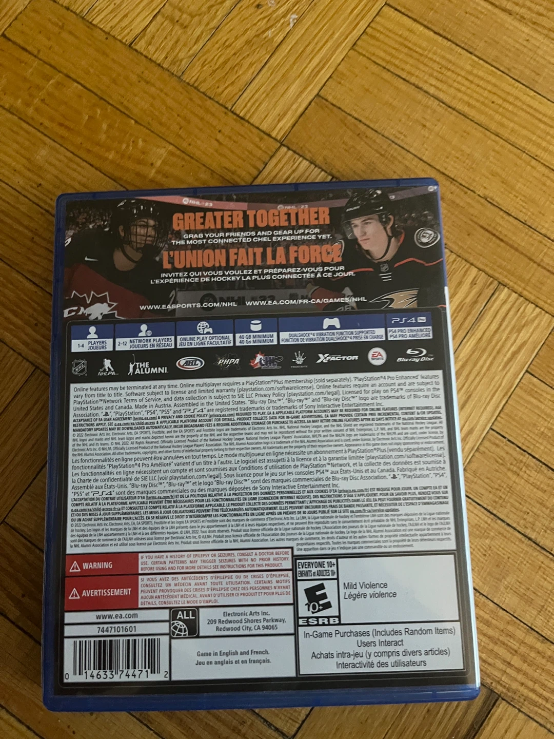 NHL 23 PS4 Game - photo 2