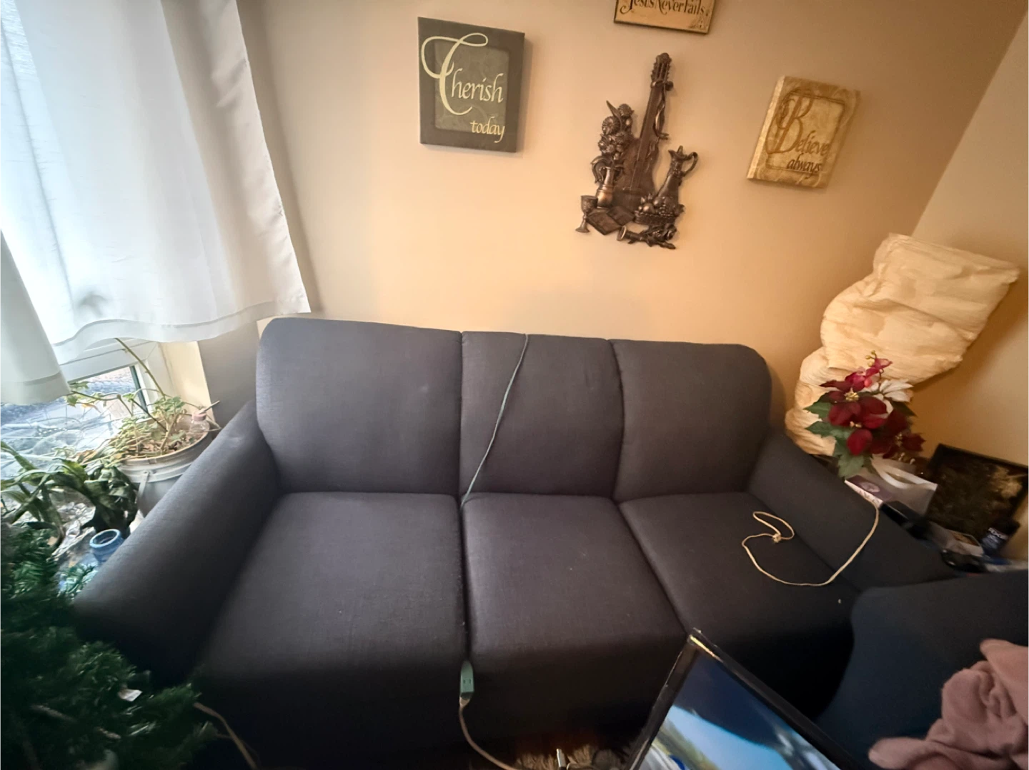 Dark Grey Sofa - photo 2