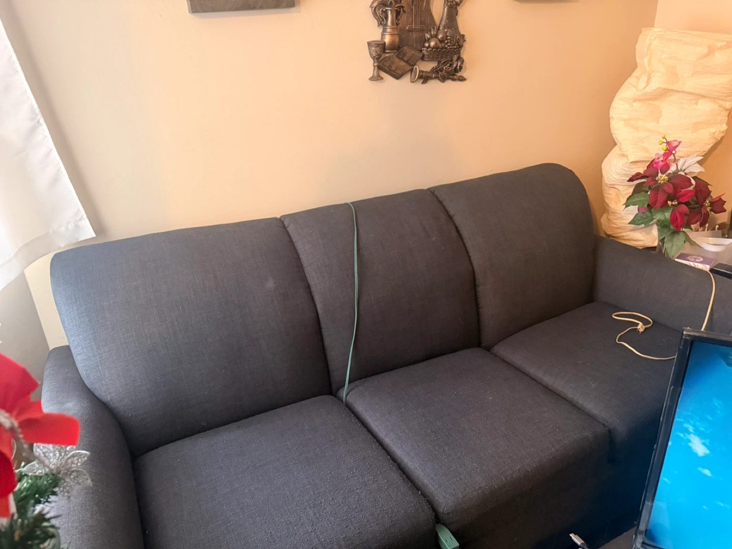 Dark Grey Sofa - photo 3