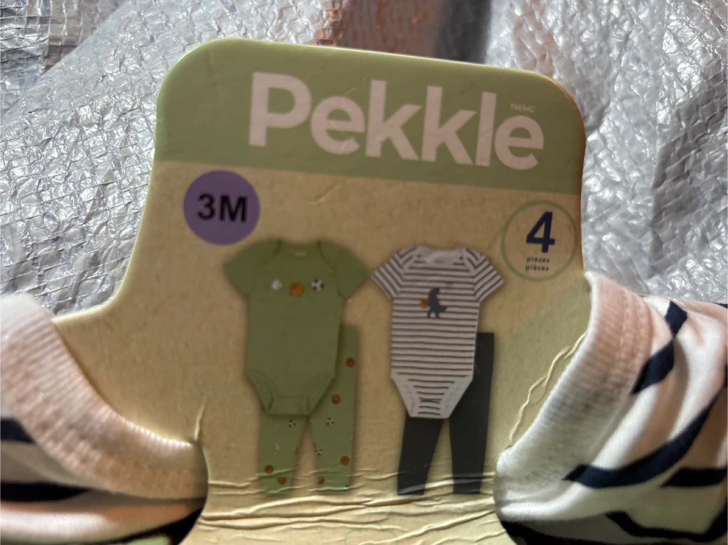 4pc Pekkle 3M Baby Outfit - New with Tags - photo 3