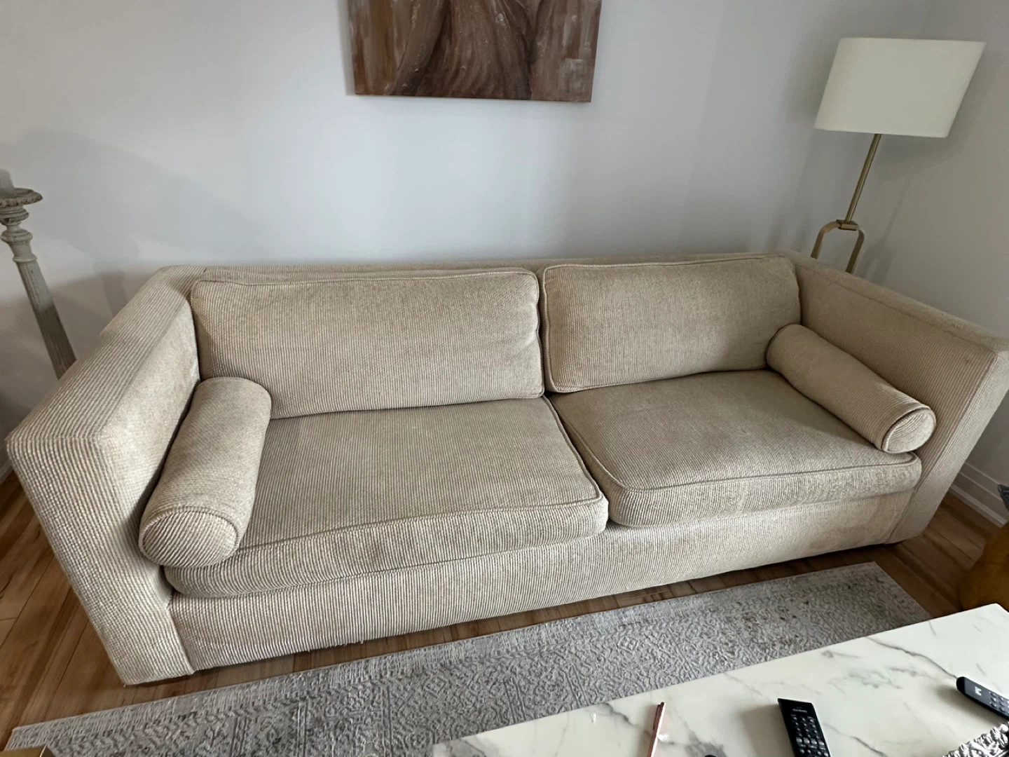 Kreiss Ivory Large Sofa