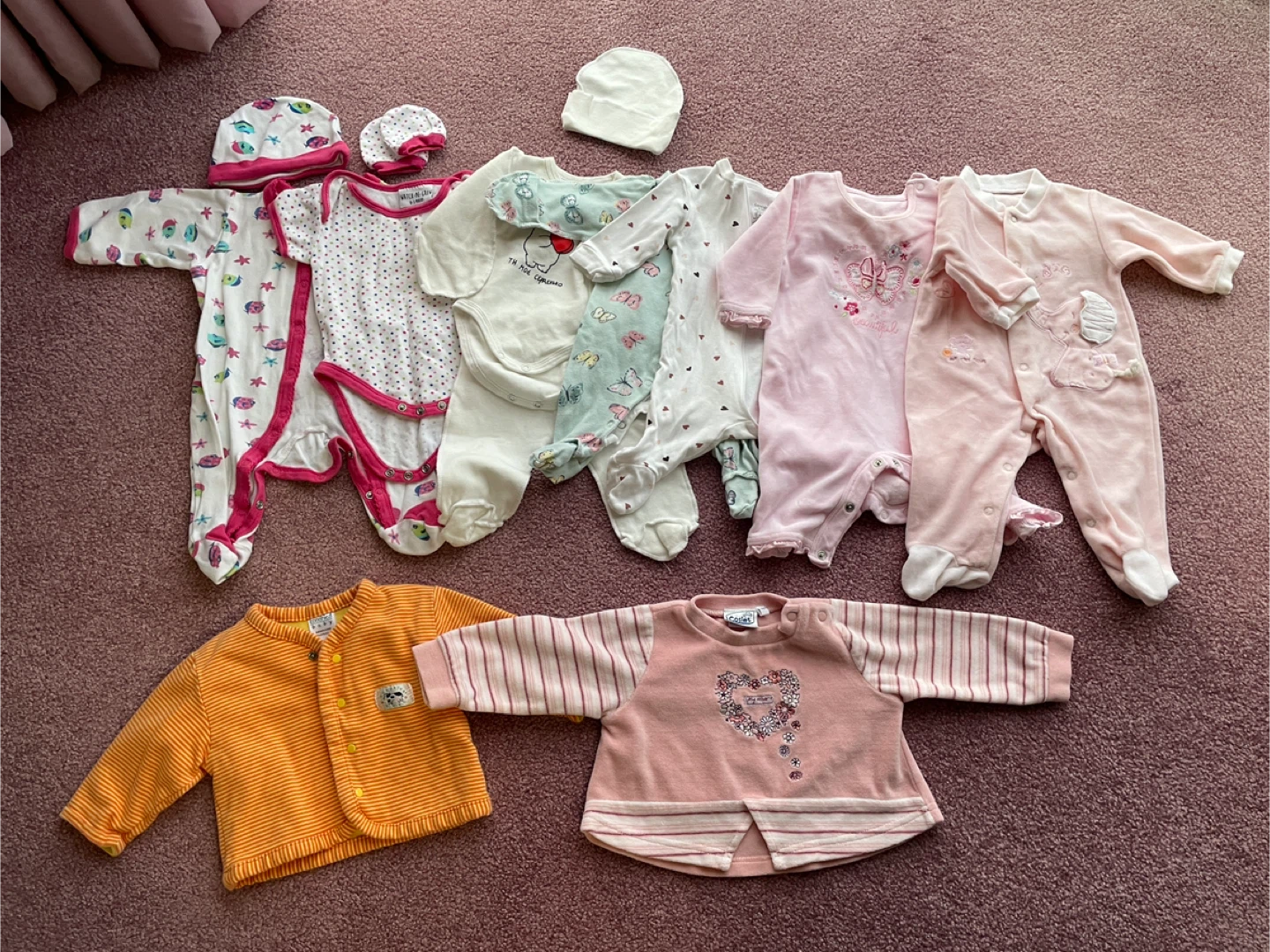 Baby Clothes, 0-3 months, 100% cotton