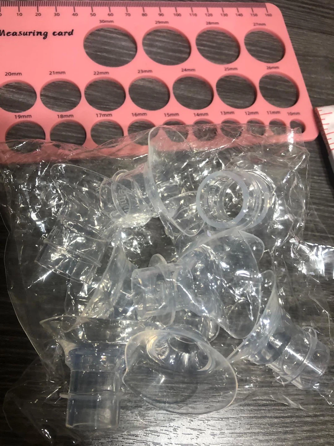 NEW-Ramxcion Nipple Ruler & Flange Inserts Kit