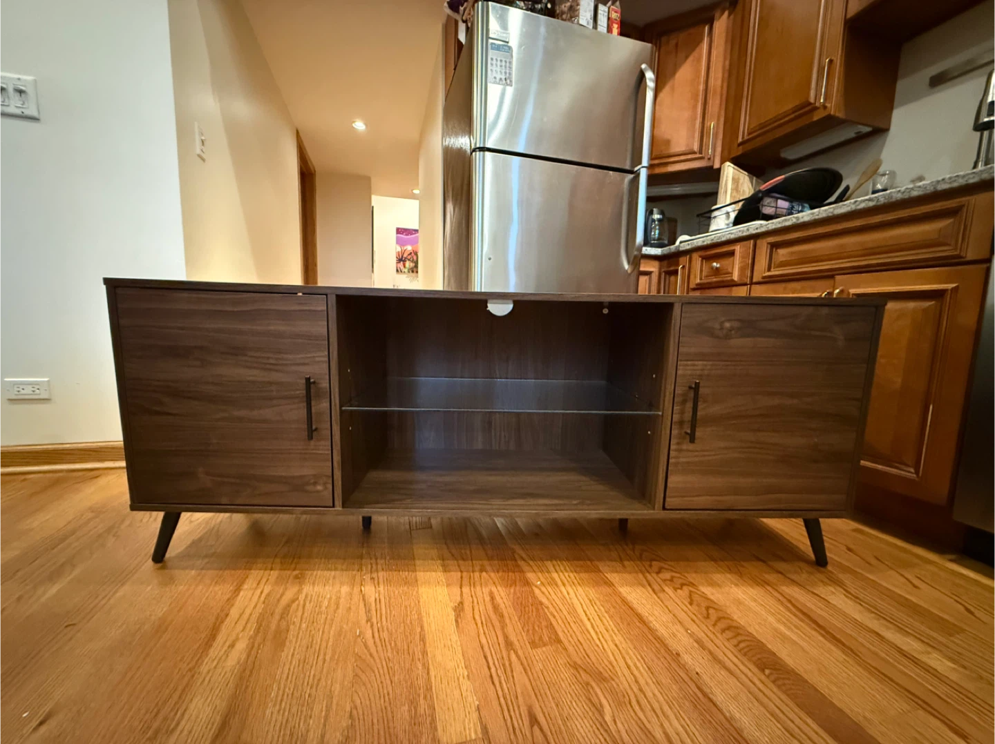 Walker Edison 70in MidCentury Modern TV Stand Media Console - photo 2