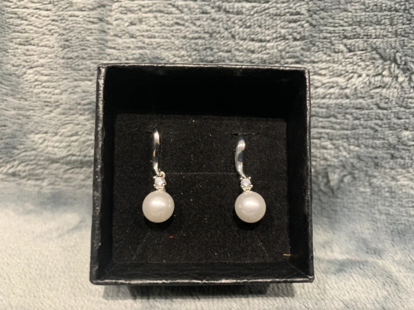 Silver 925 Pearl Drop Earrings