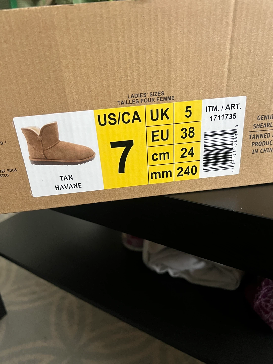 Kirklak Tan Havane Women's Boots - Size 7 - photo 3