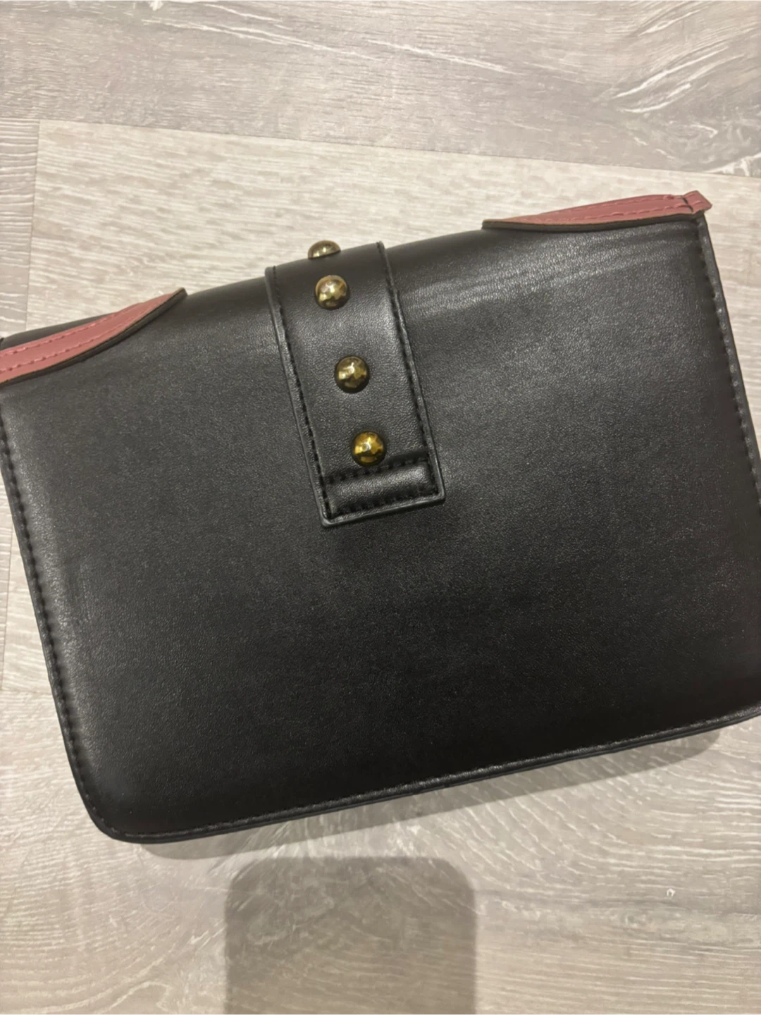 Pinko Love Bird Black Leather Bag - photo 2