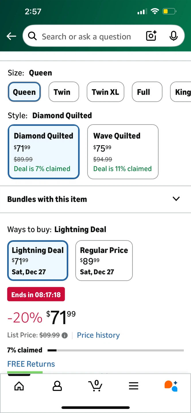 New Bedsure Heated Mattress Pad Queen - photo 5