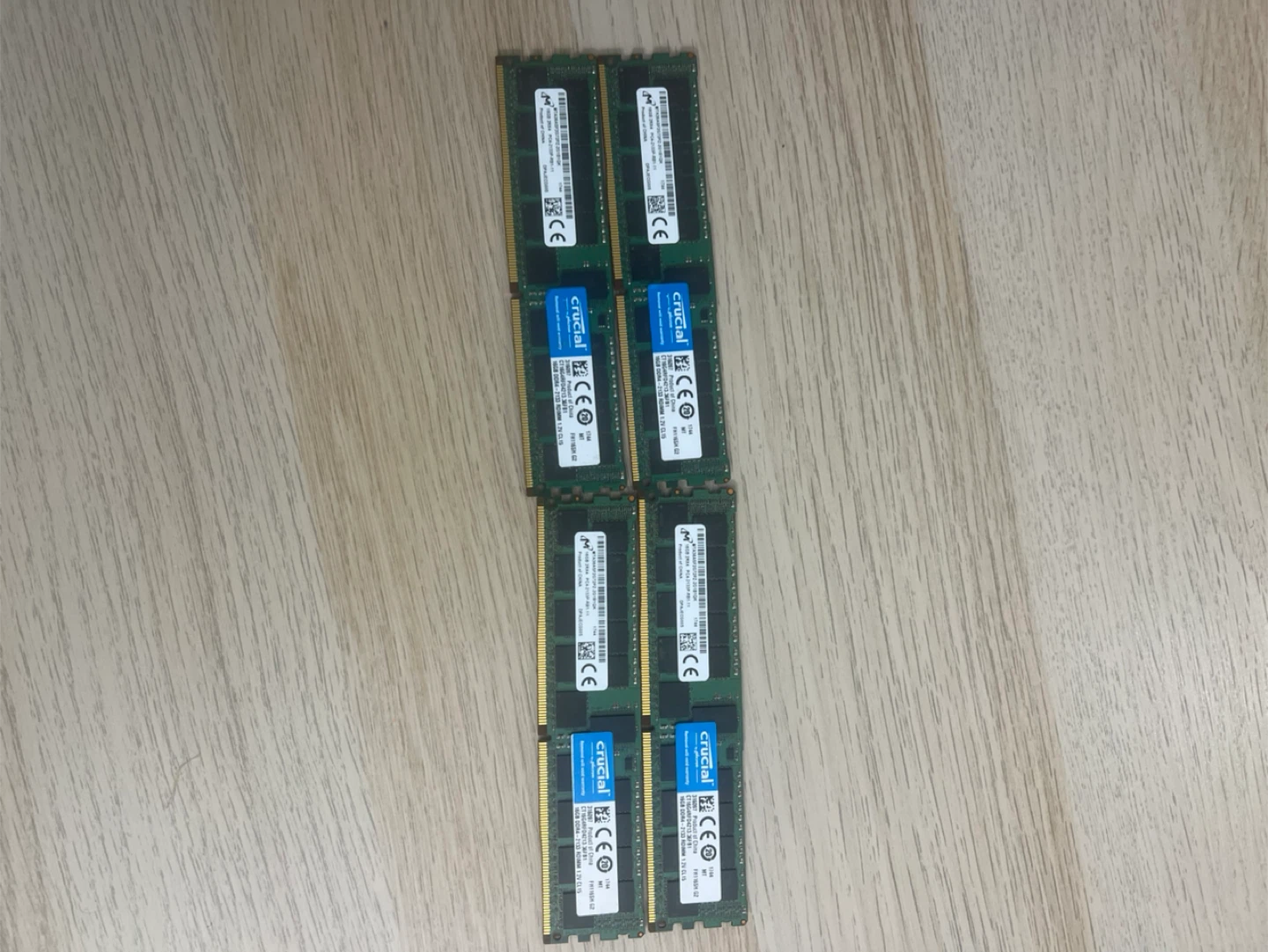 Crucial 16GB x 4 DDR4 2133MHz ECC RAM RDIMM - photo 2