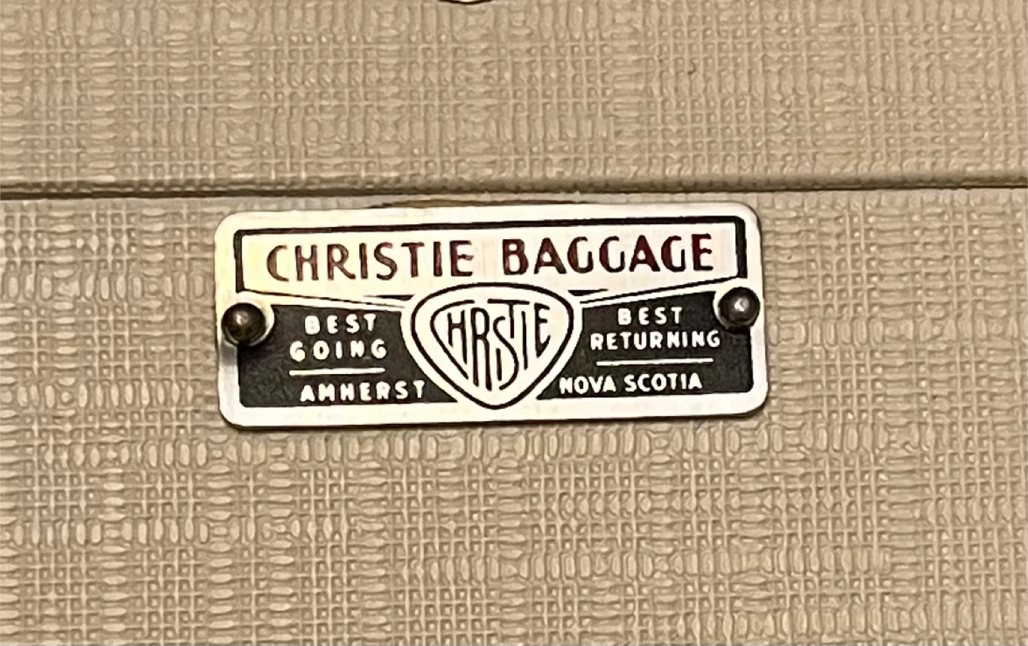 Christie Baggage Vintage Suitcase - photo 4