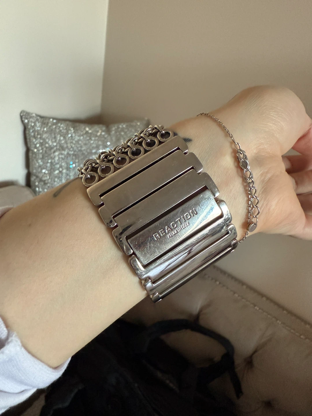 Reaction Kenneth Cole Silver Watch - photo 3
