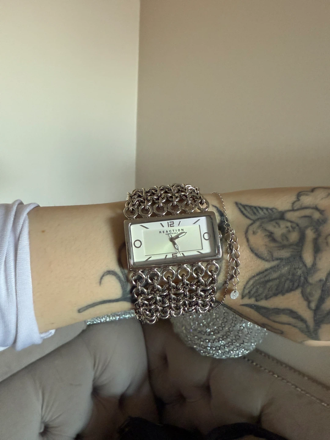 Reaction Kenneth Cole Silver Watch - photo 2