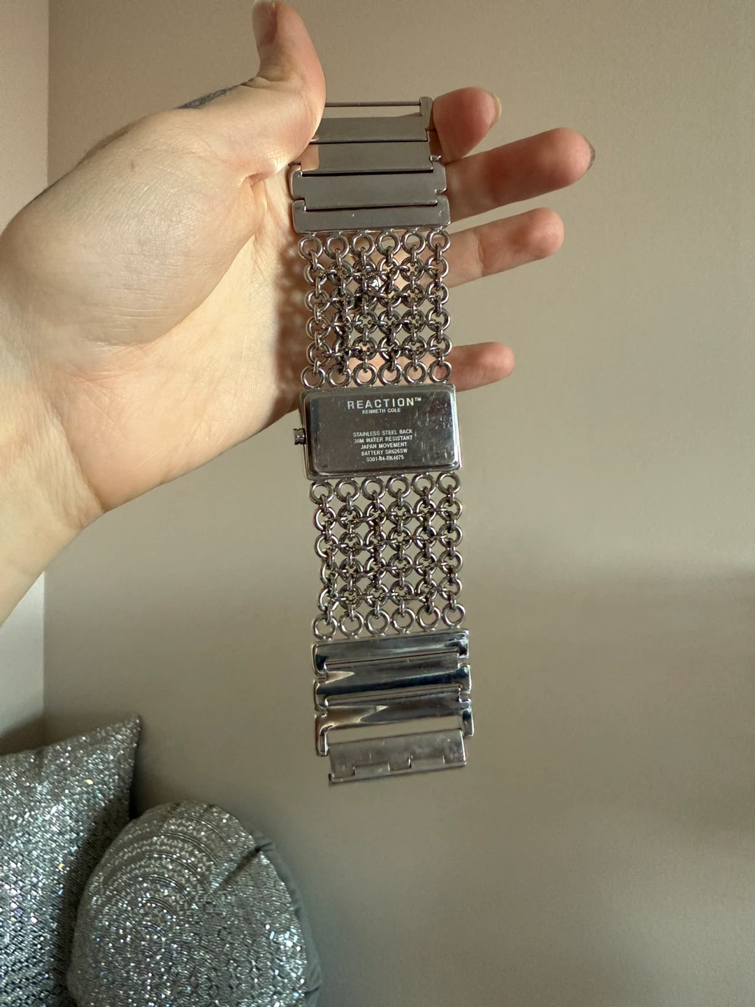 Reaction Kenneth Cole Silver Watch - photo 5