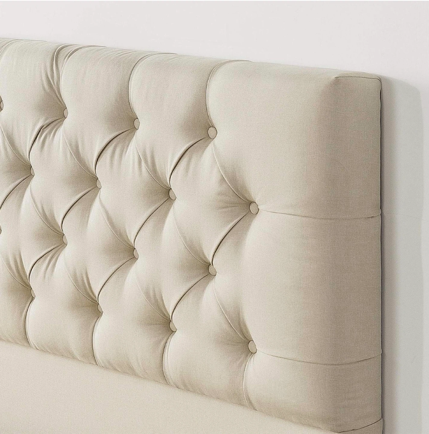 Upholstered Platform Bed Frame, Queen Size - photo 3