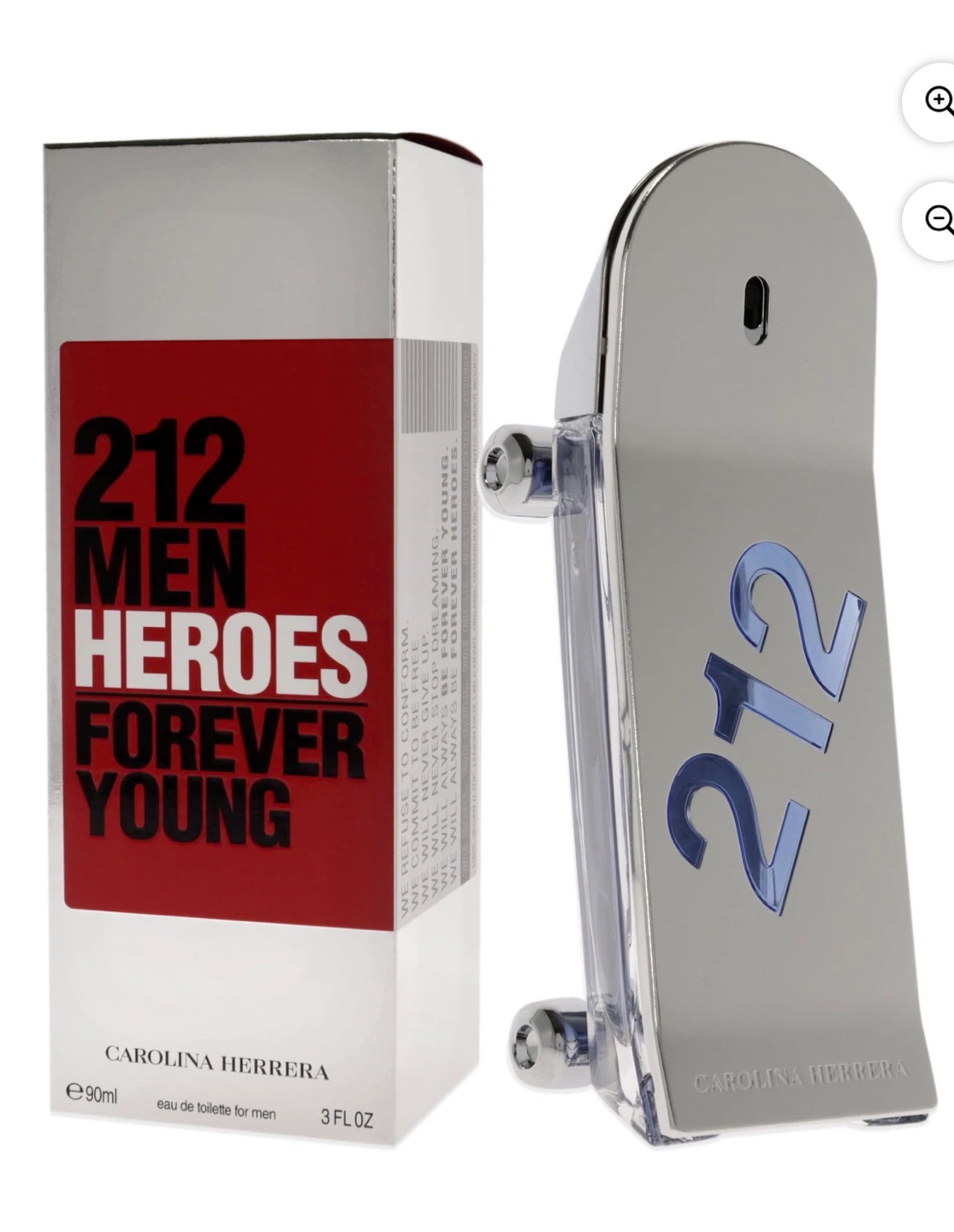 Carolina Herrera 212 Men Heroes Forever Young 90ml - photo 4