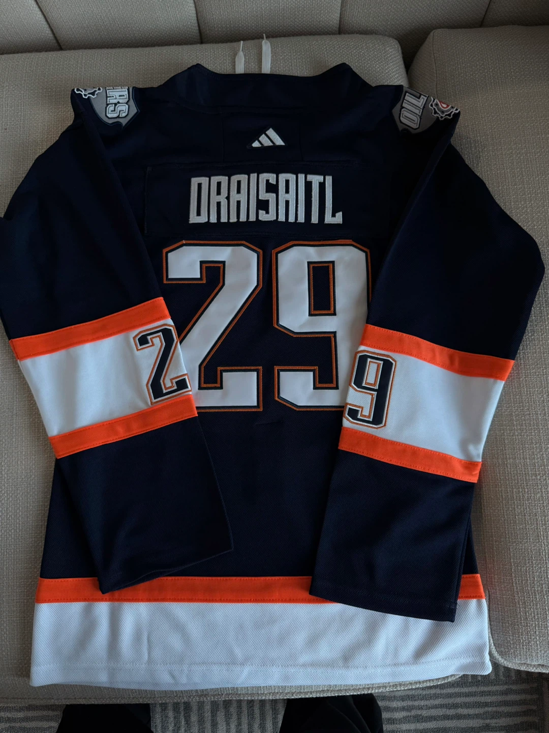 Women’s Adidas Oilers Draisaitl 29 Hockey Jersey - New