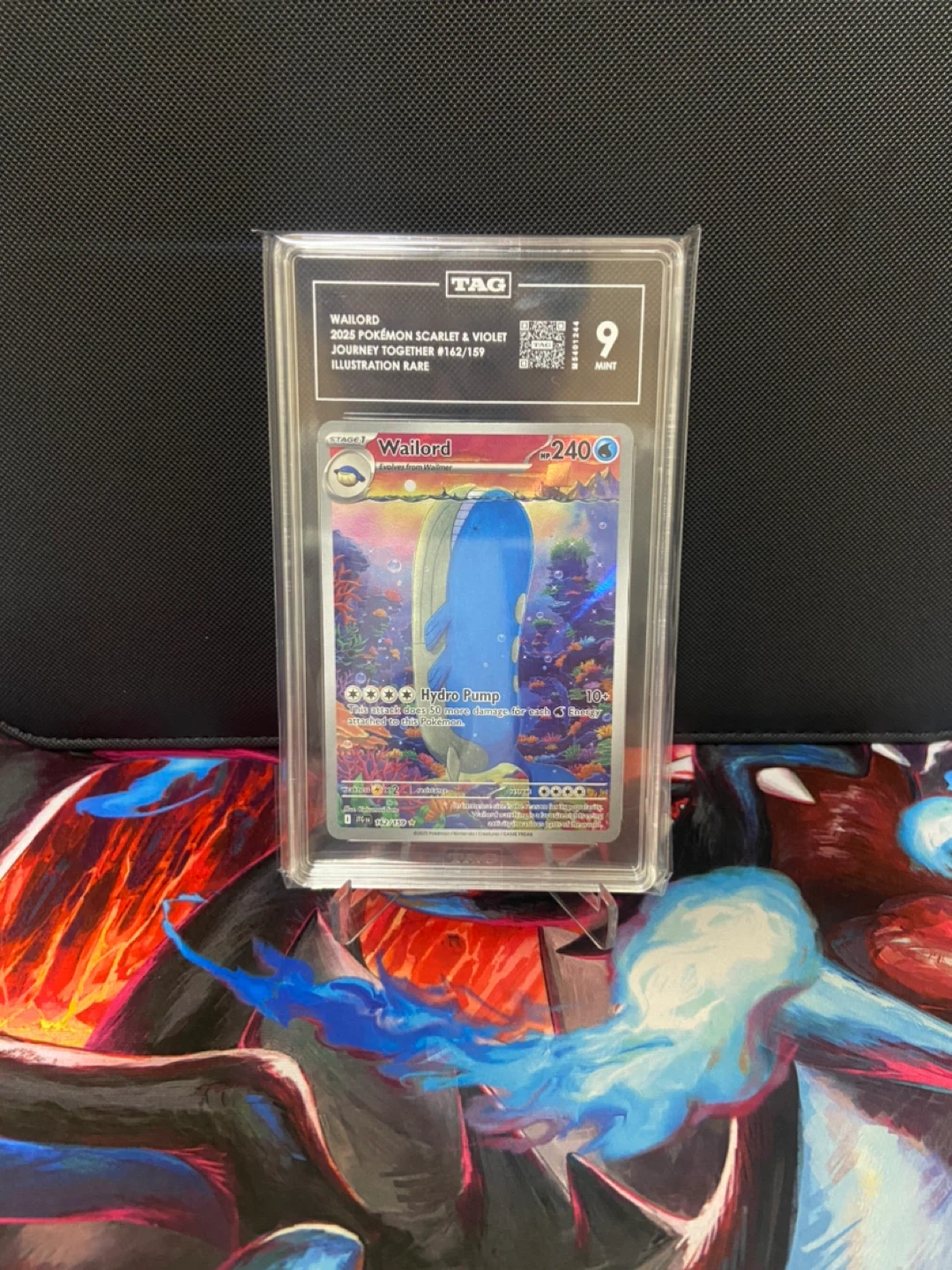 Wailord Pokemon Card - TAG Mint 9