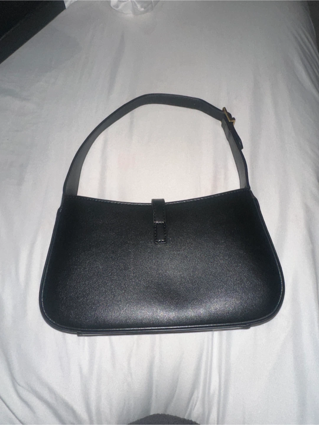 YSL Black Leather Hobo Bag - photo 5