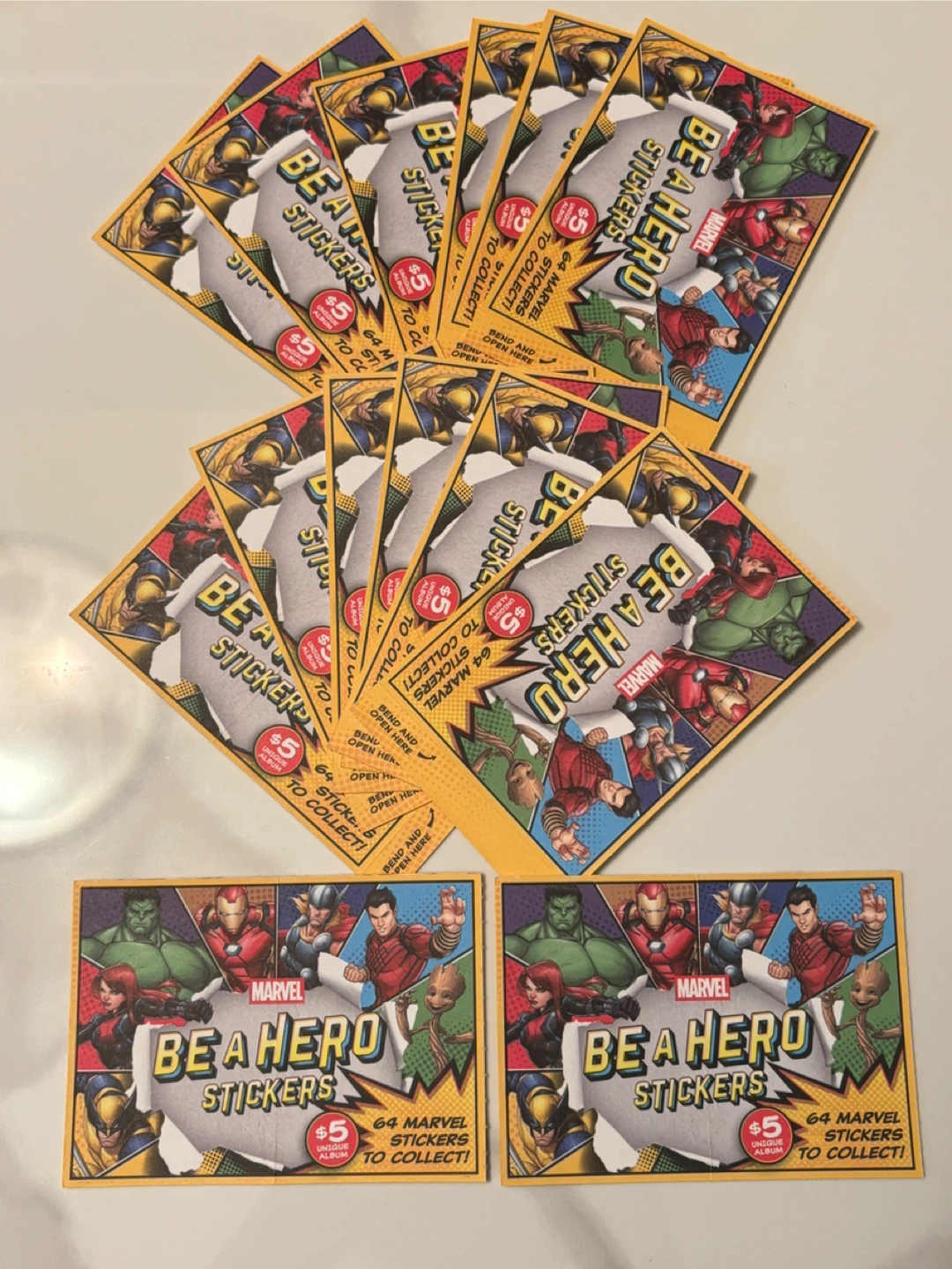 Marvel Be A Hero Stickers (14)