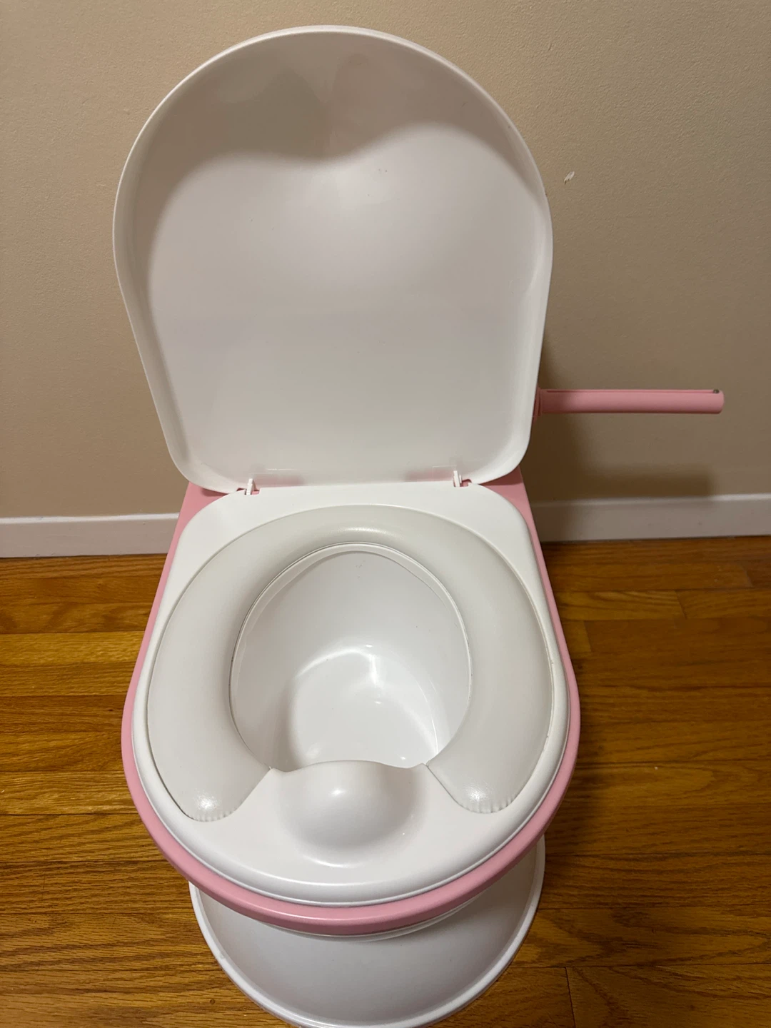 Cheer-Try Potty Training Toilet - Pink & White - photo 2