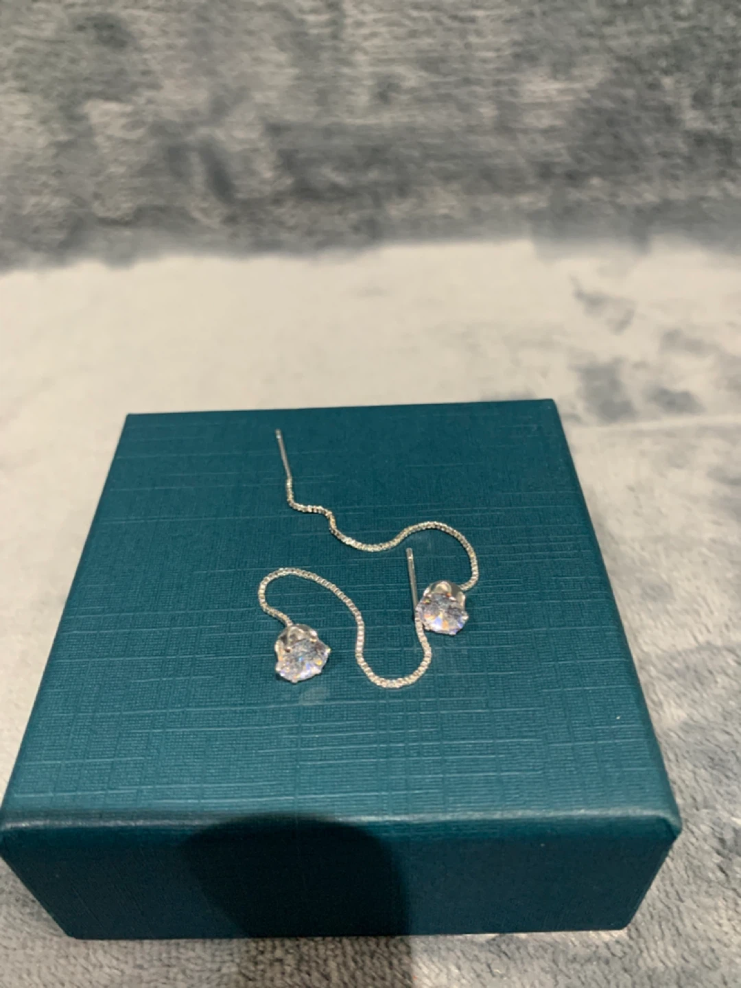 Silver-925  Dangle Earrings