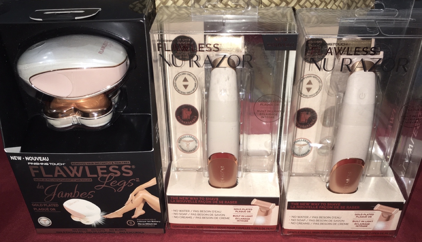 New Finishing Touch Flawless Legs & Nu Razor