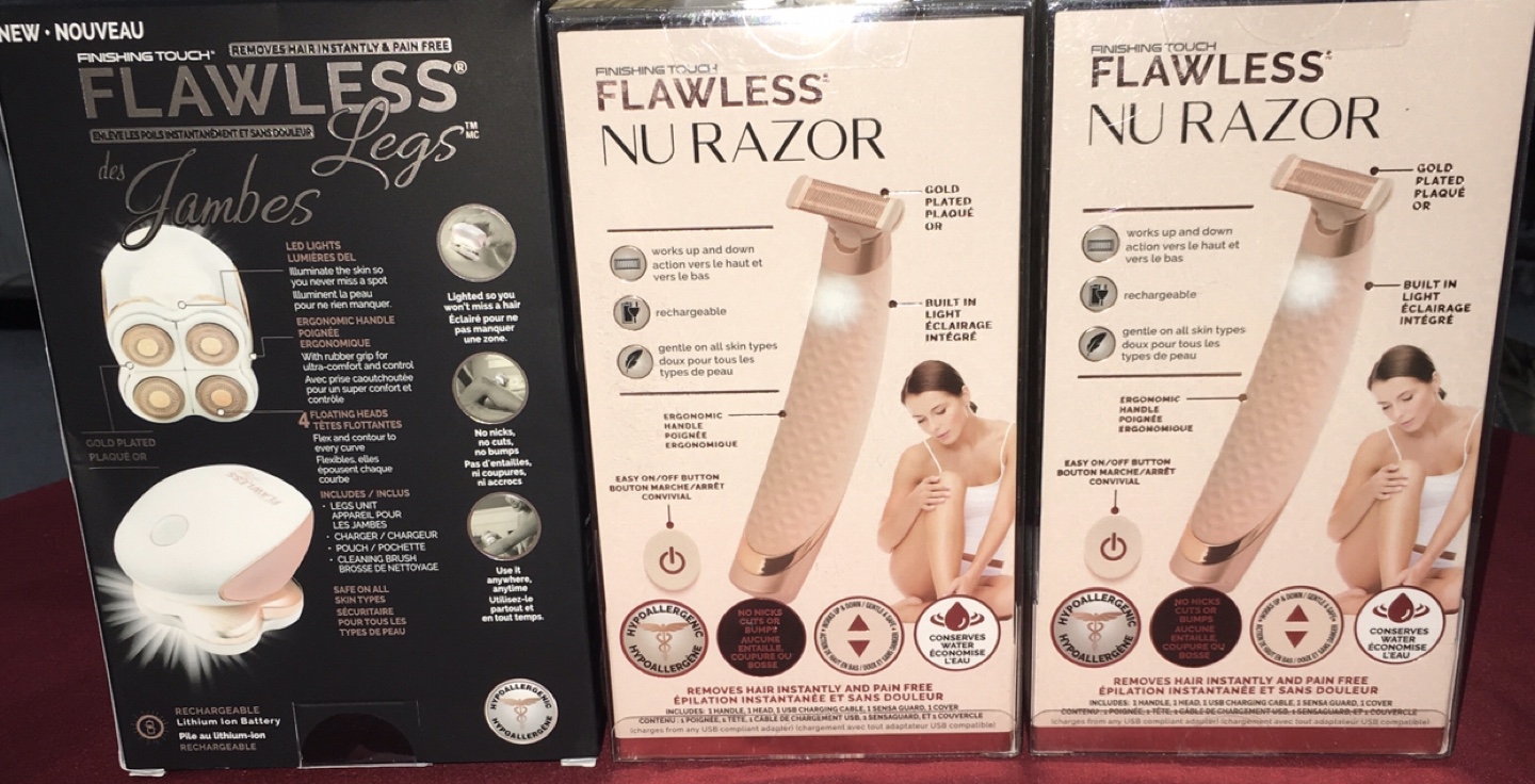 New Finishing Touch Flawless Legs & Nu Razor - photo 3