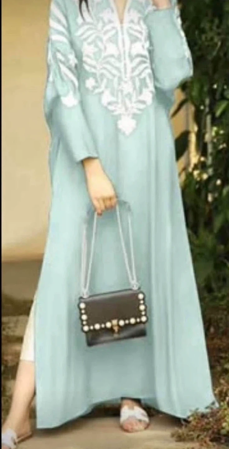 Kaftan Embroidered Kurti Dress (XL) free size - photo 2