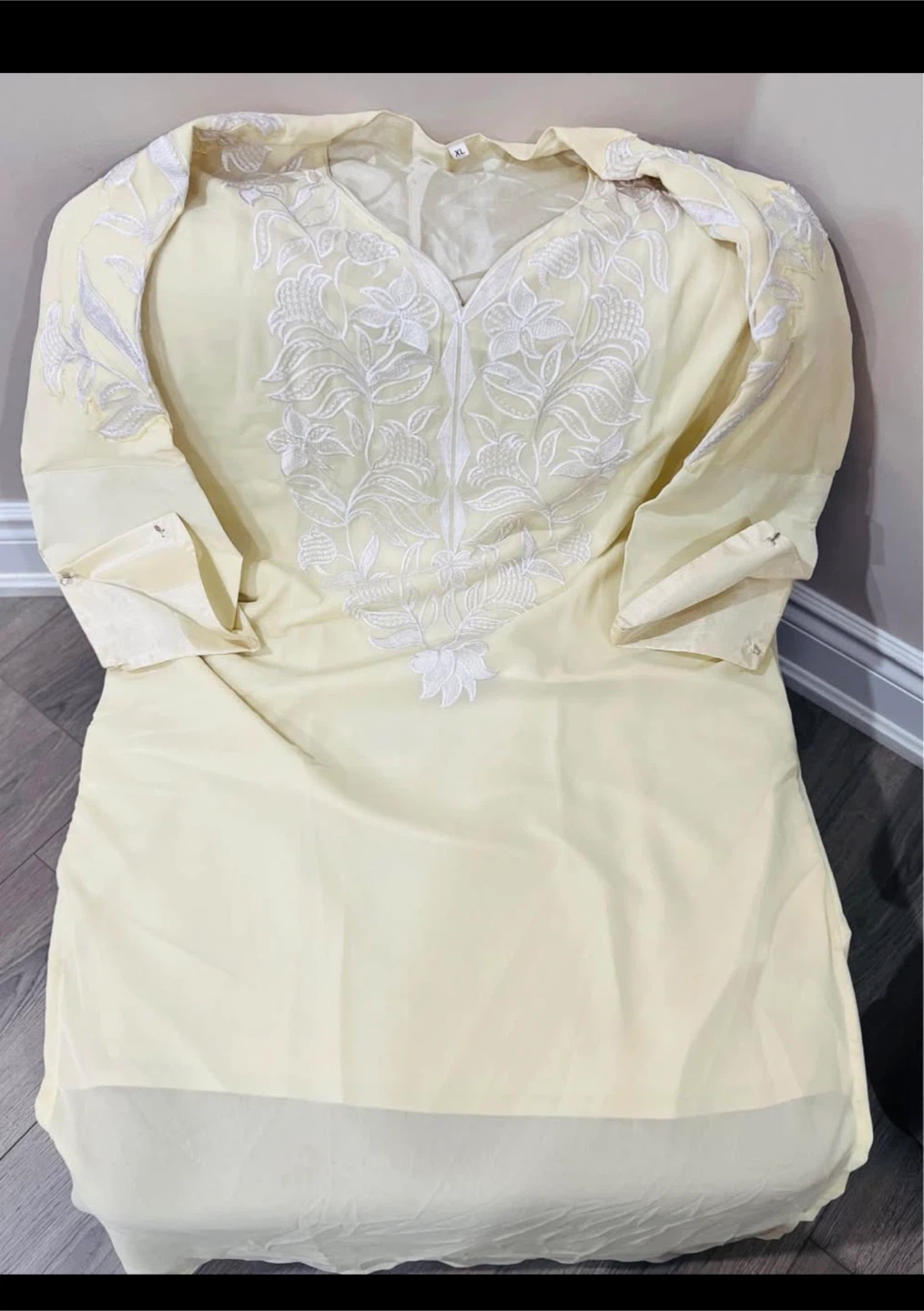 Kaftan Embroidered Kurti Dress (XL) free size - photo 5