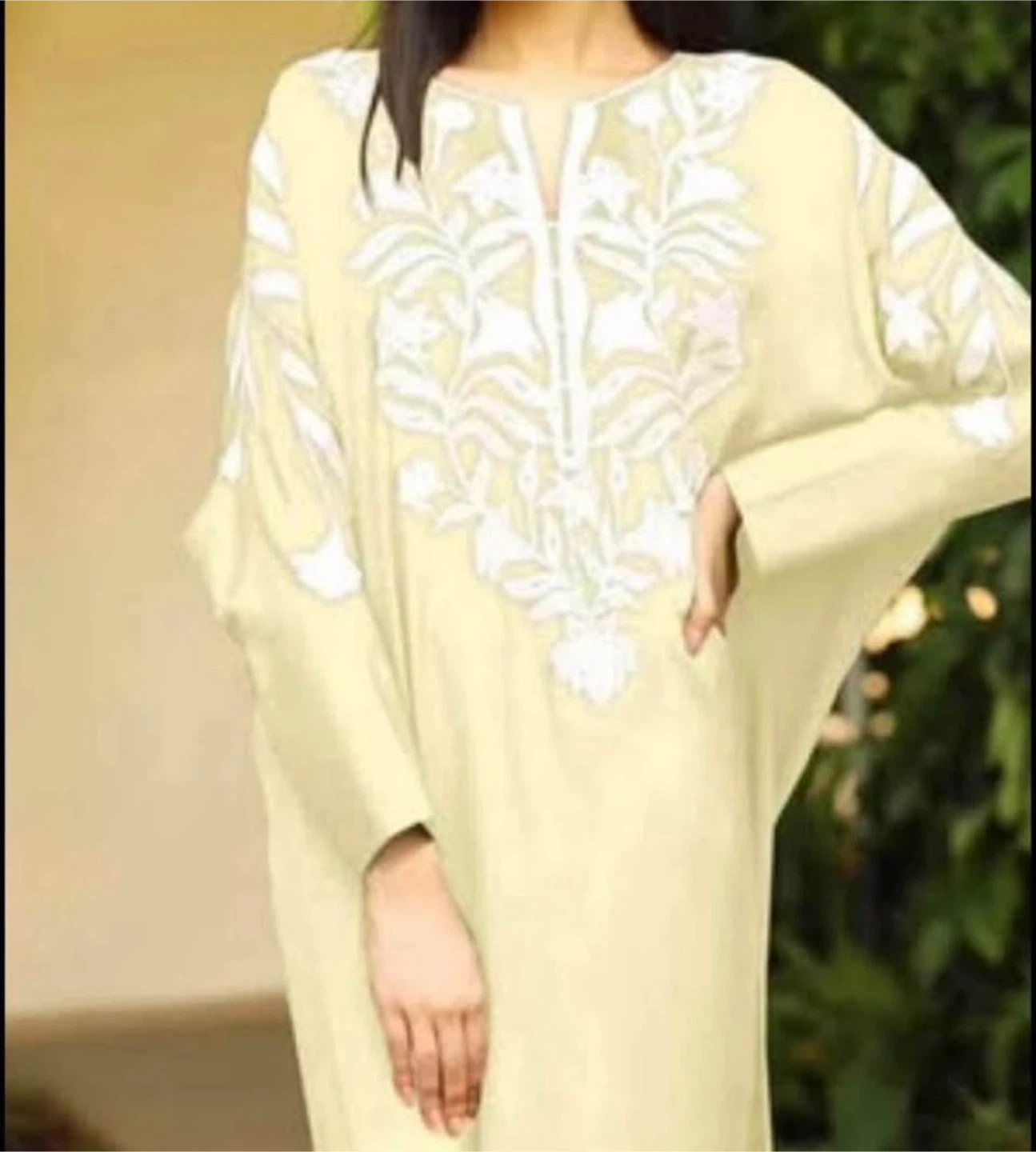 Kaftan Embroidered Kurti Dress (XL) free size - photo 4