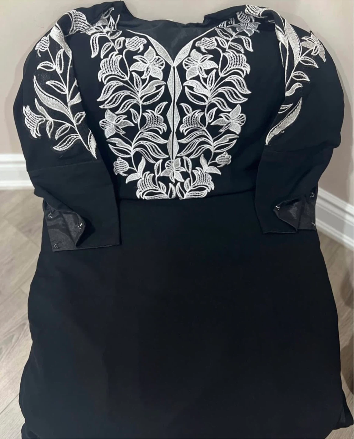 Kaftan Embroidered Kurti Dress (XL) free size