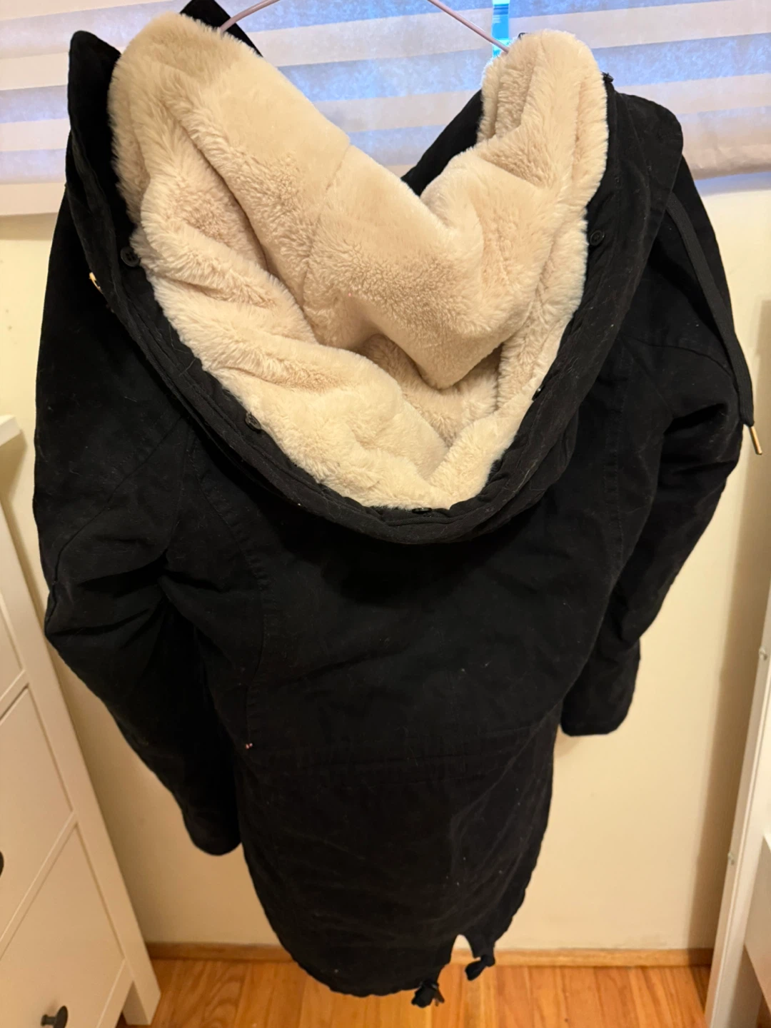 M&S Black Winter Parka S size - photo 3