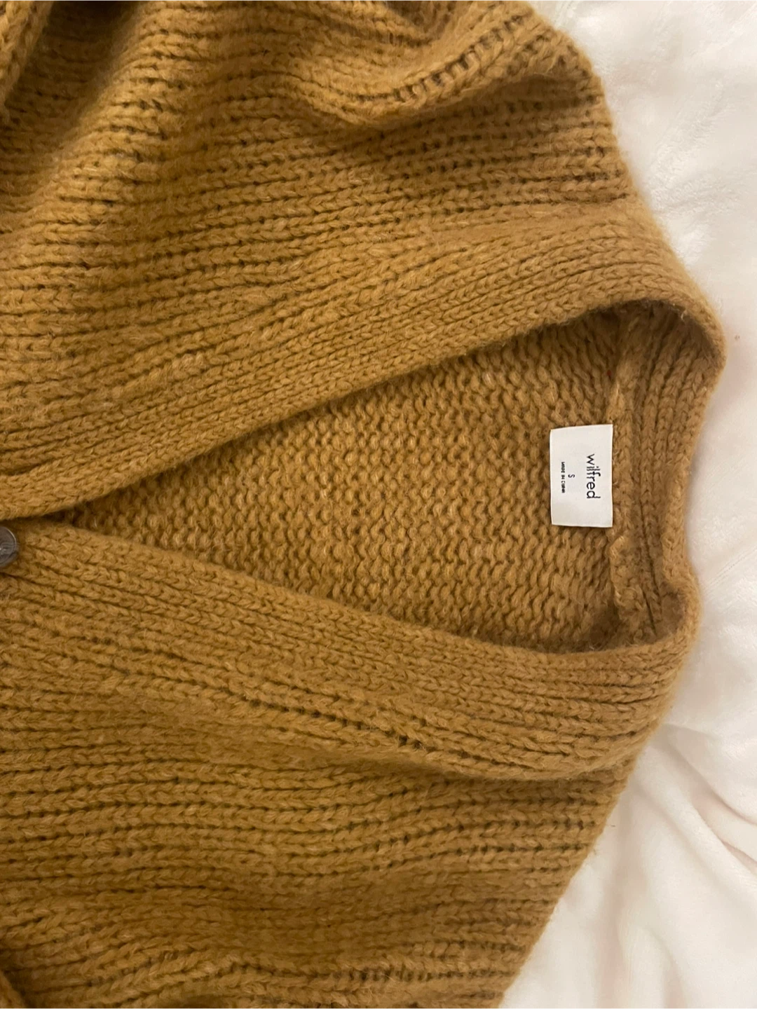 Wilfred Alpaka Wool Cardigan - photo 2