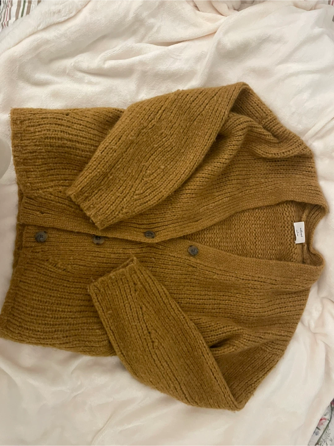 Wilfred Alpaka Wool Cardigan