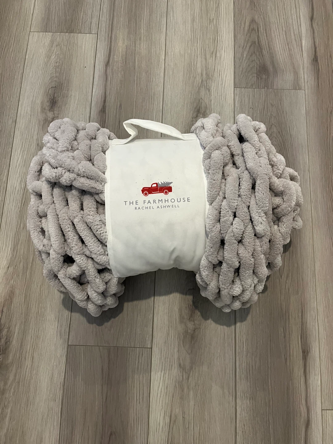 The Farmhouse Rachel Ashwell Chunky Knit Blanket