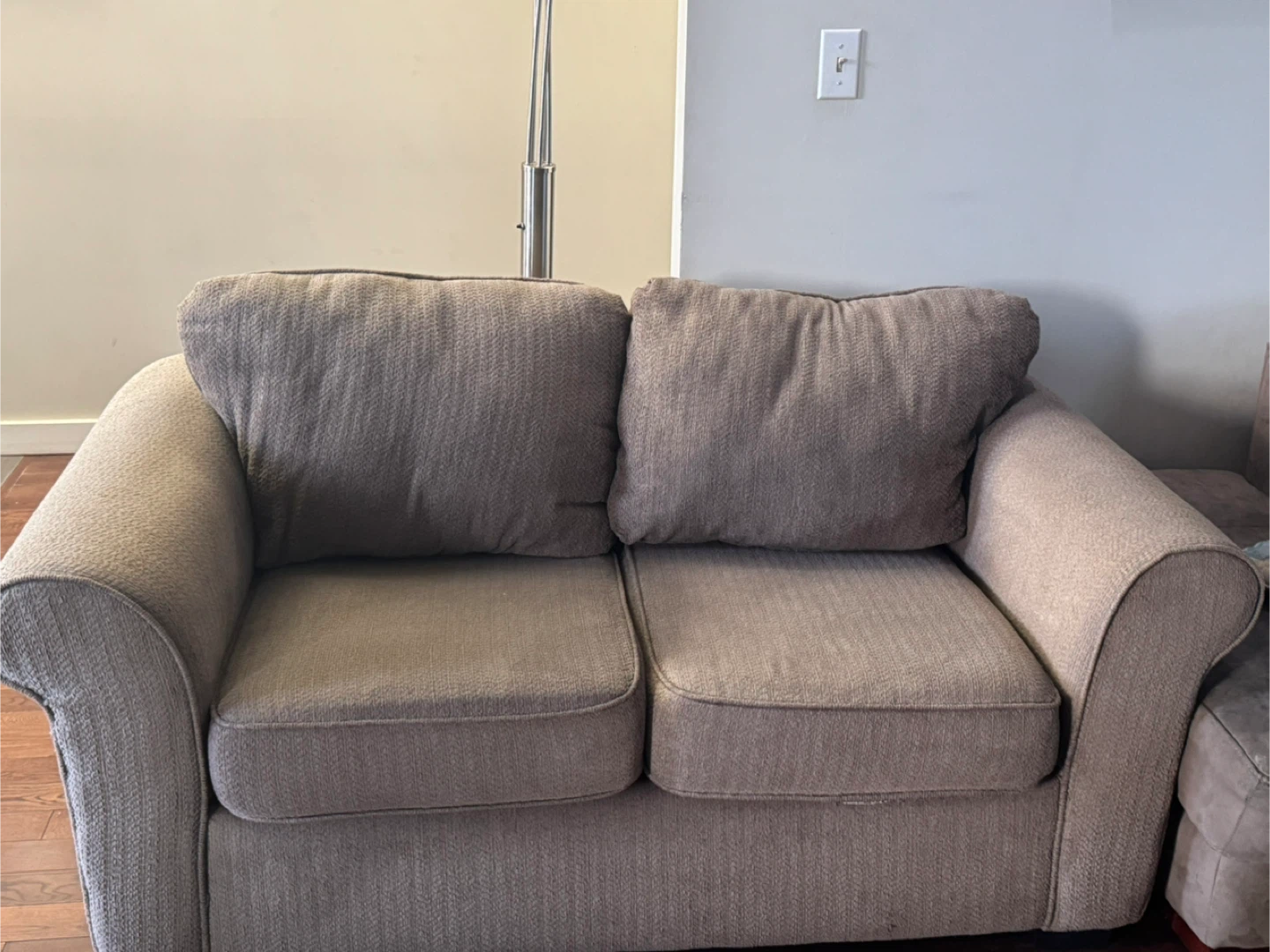 Loveseat Sofa - Beige/Tan - photo 2
