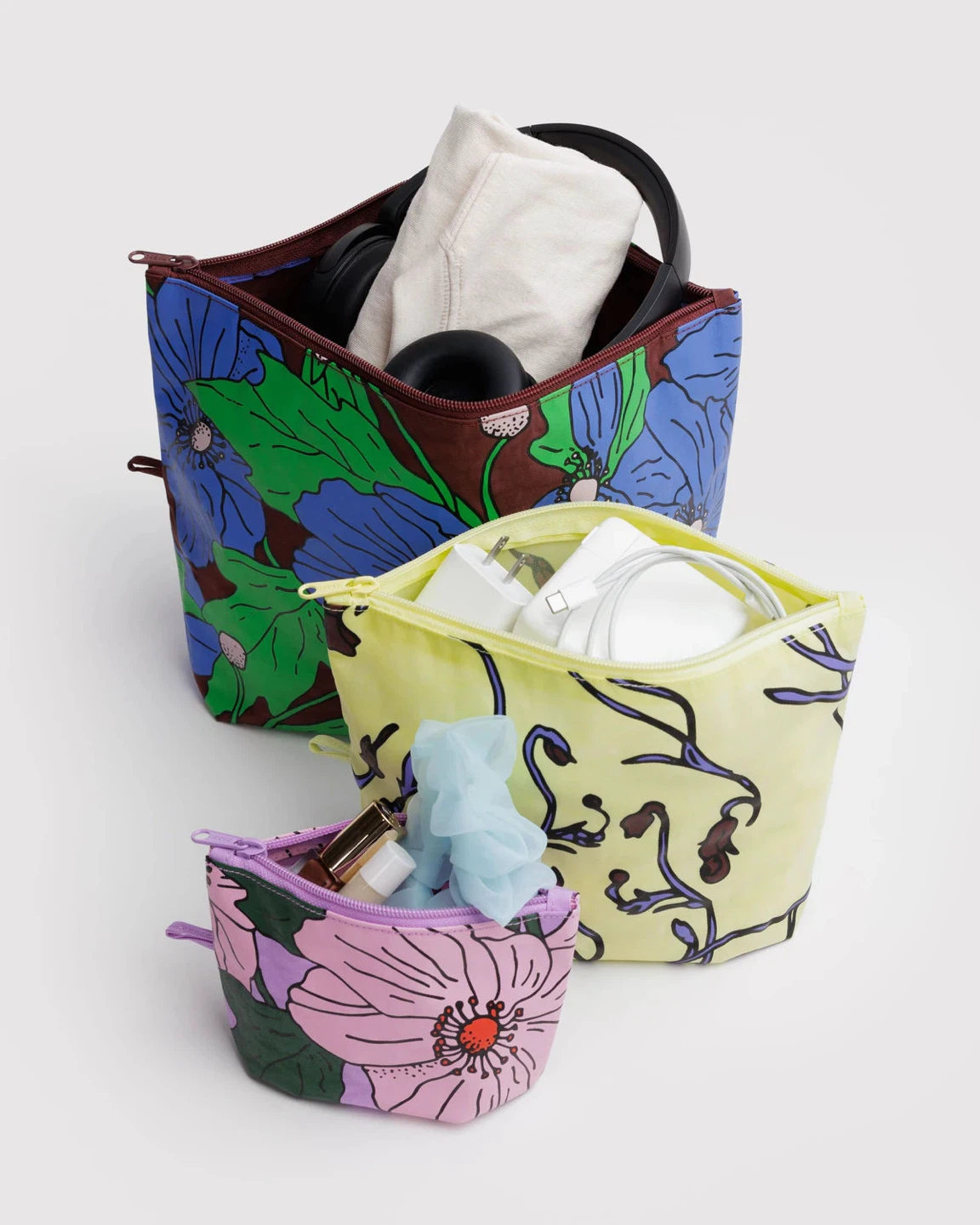 BAGGU Go Pouch Set - poppy mix NEW - photo 3