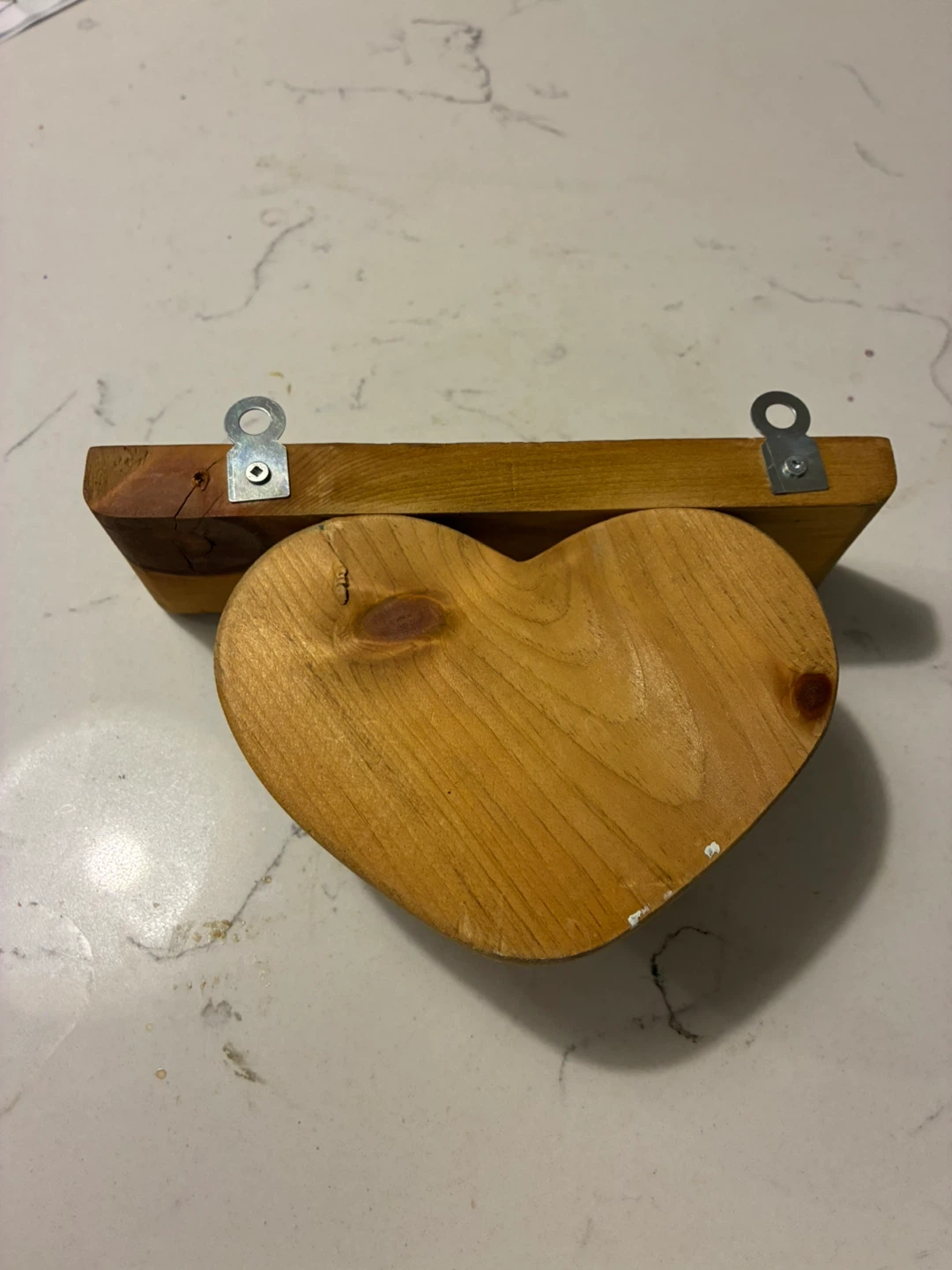 Wooden Heart Shelf - photo 2