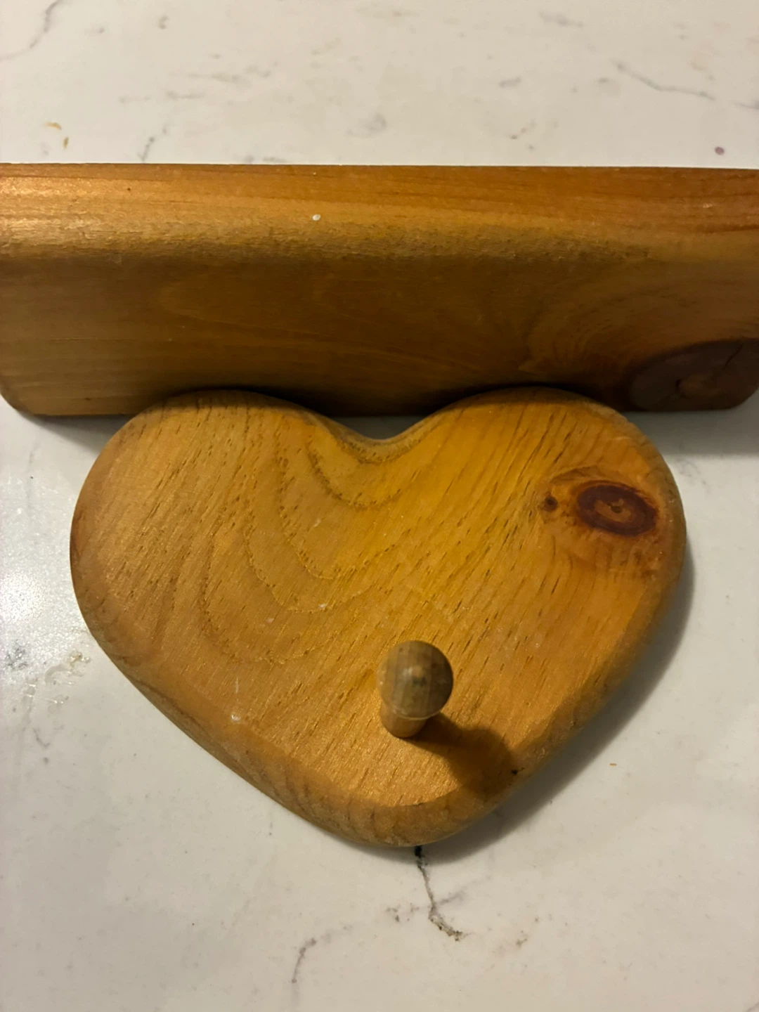 Wooden Heart Shelf - photo 3