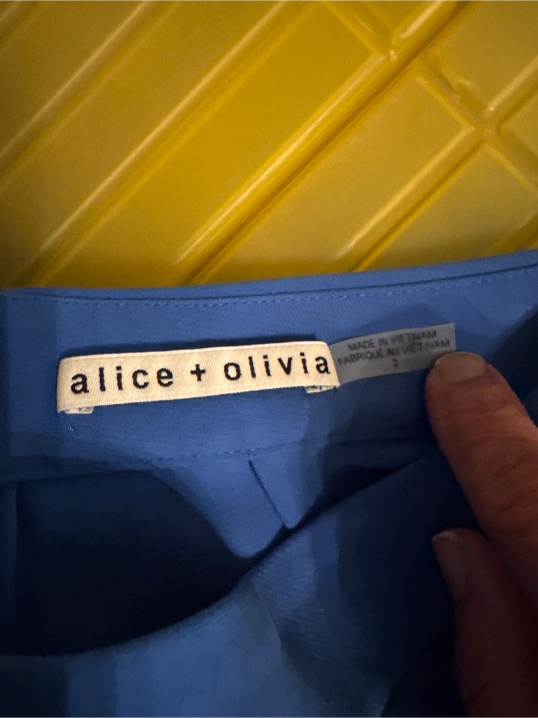 Alice + Olivia Blue Shorts - Size 2