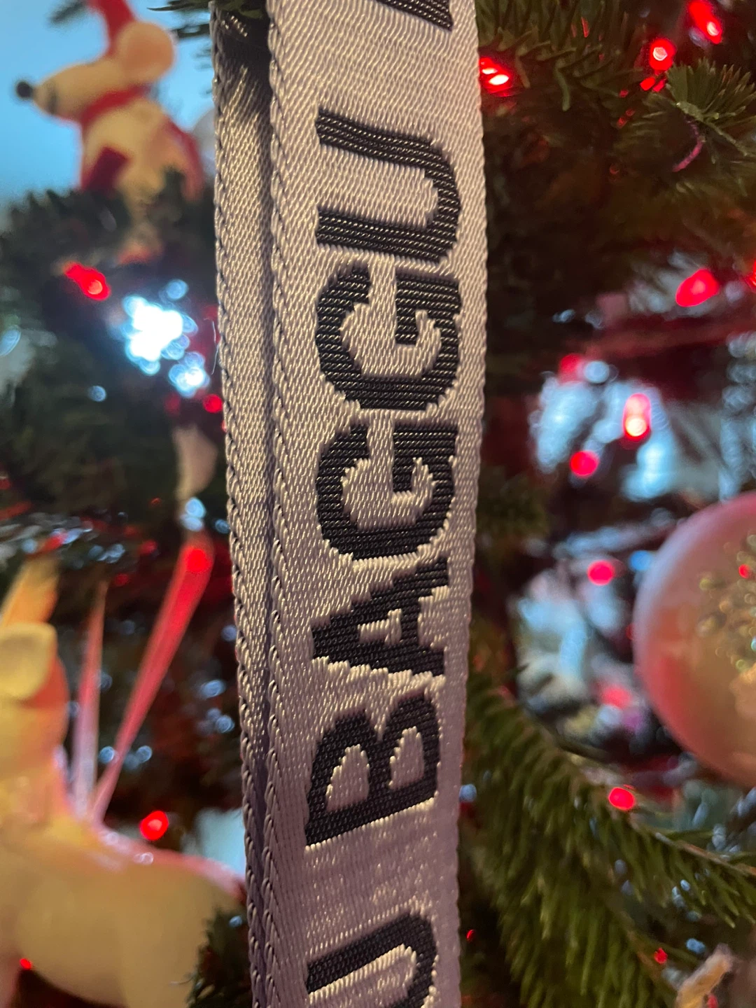 BAGGU Logo Keychain Lilac NEW - photo 2