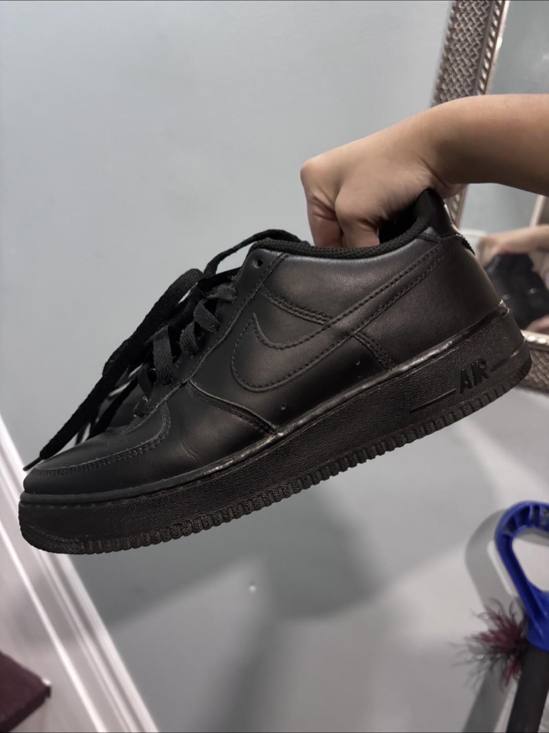 Nike Air Force 1 - Black - photo 4