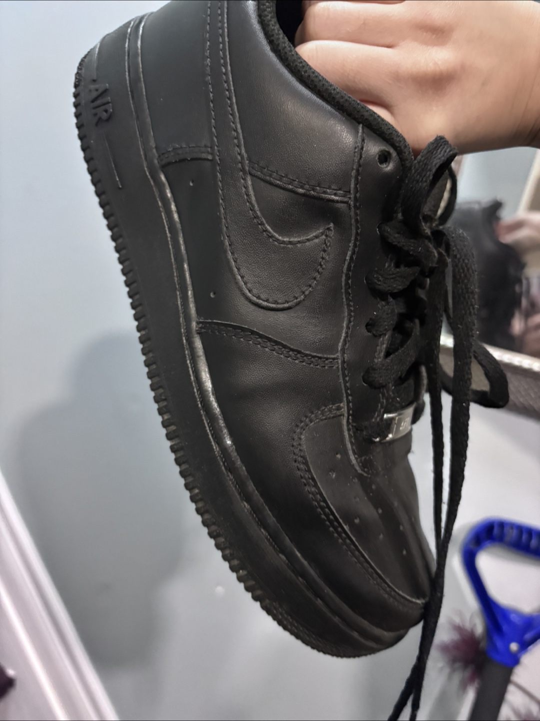 Nike Air Force 1 - Black - photo 3