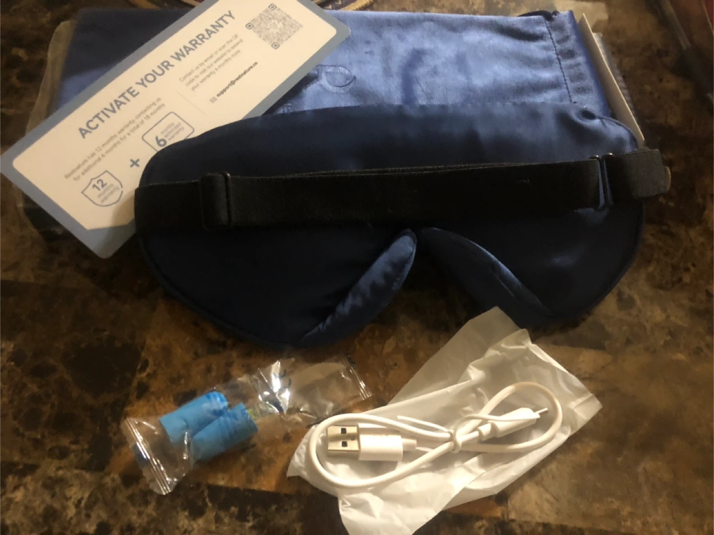 New Restnature Cordless Heated Eye Mask - photo 4